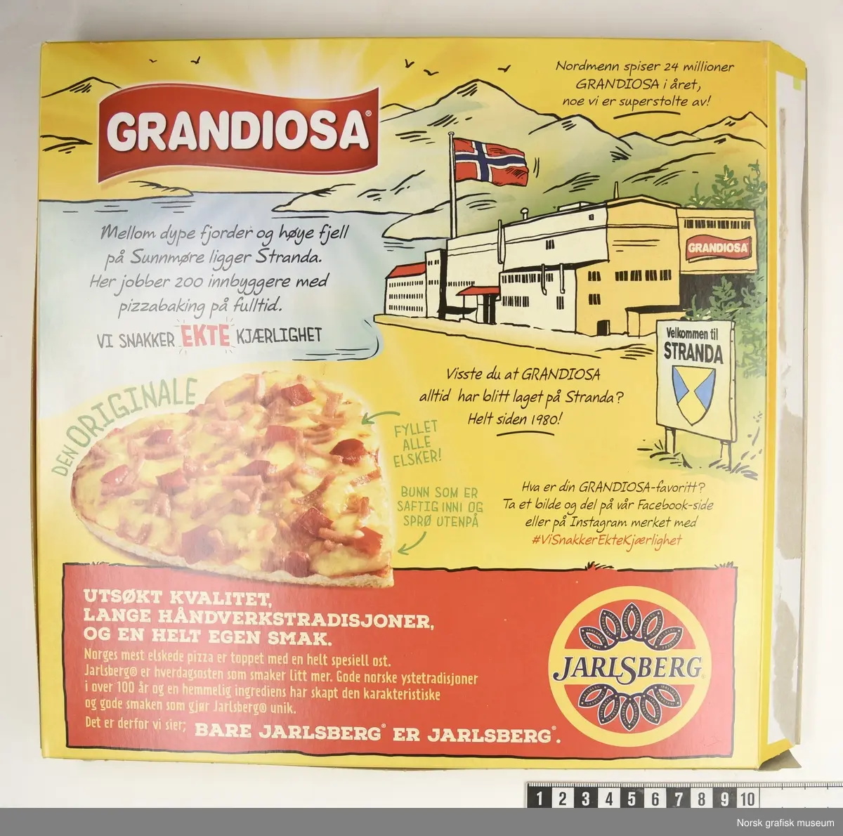 Pappesken til en Grandiosa