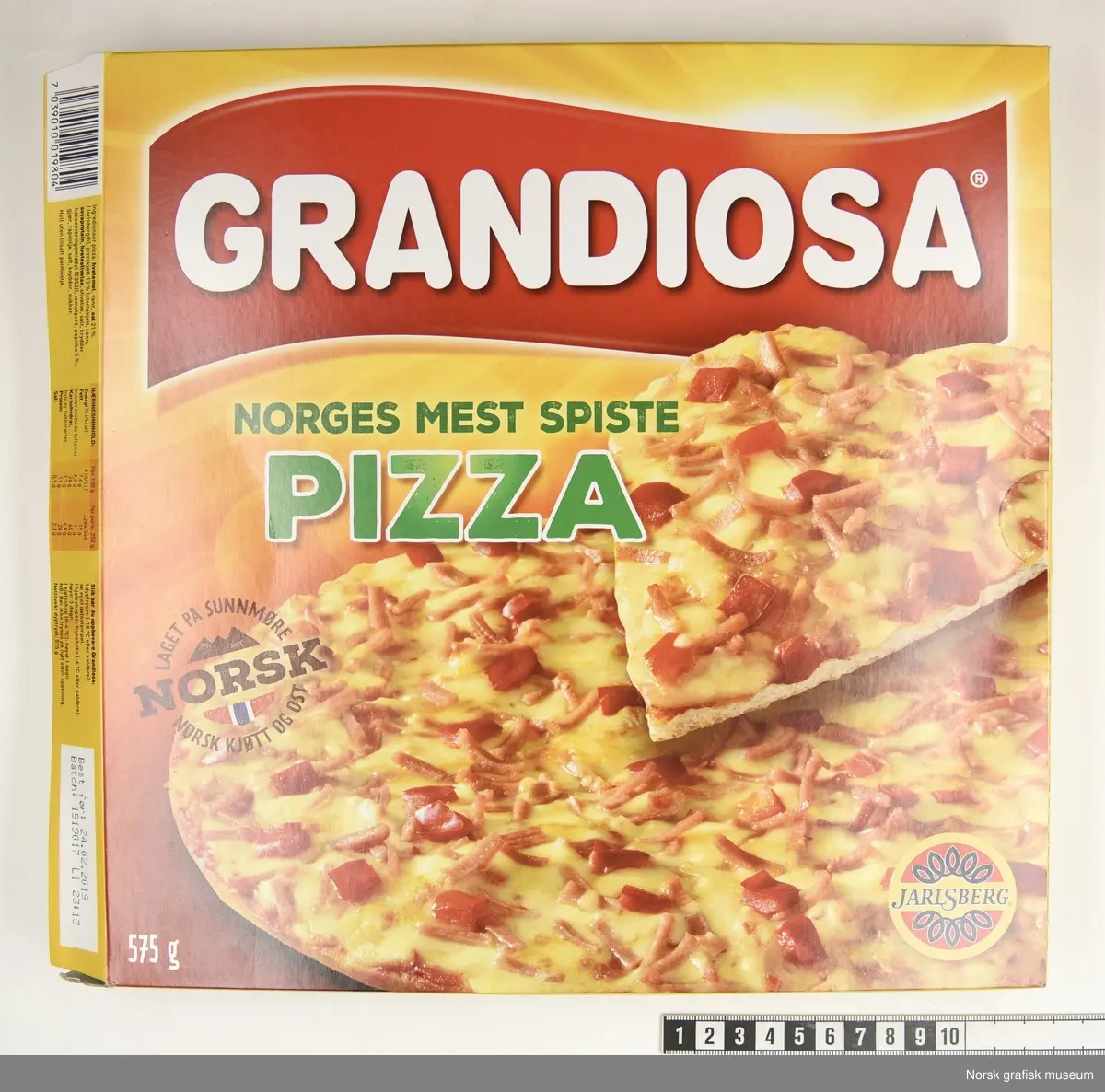 Pappesken til en Grandiosa