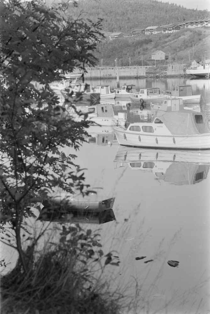 Småbåthavna i Mosjøen 1979.