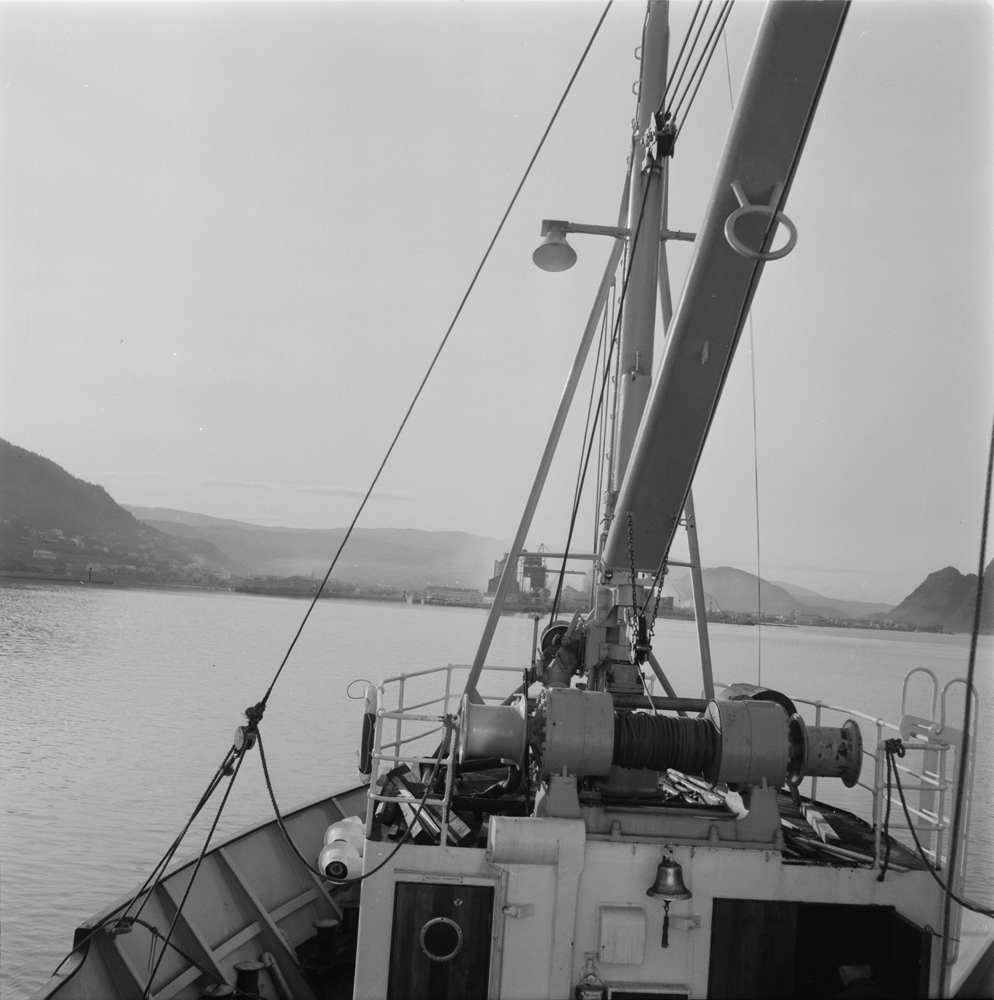 M/S Torghatten ankommer  Mosjøen.