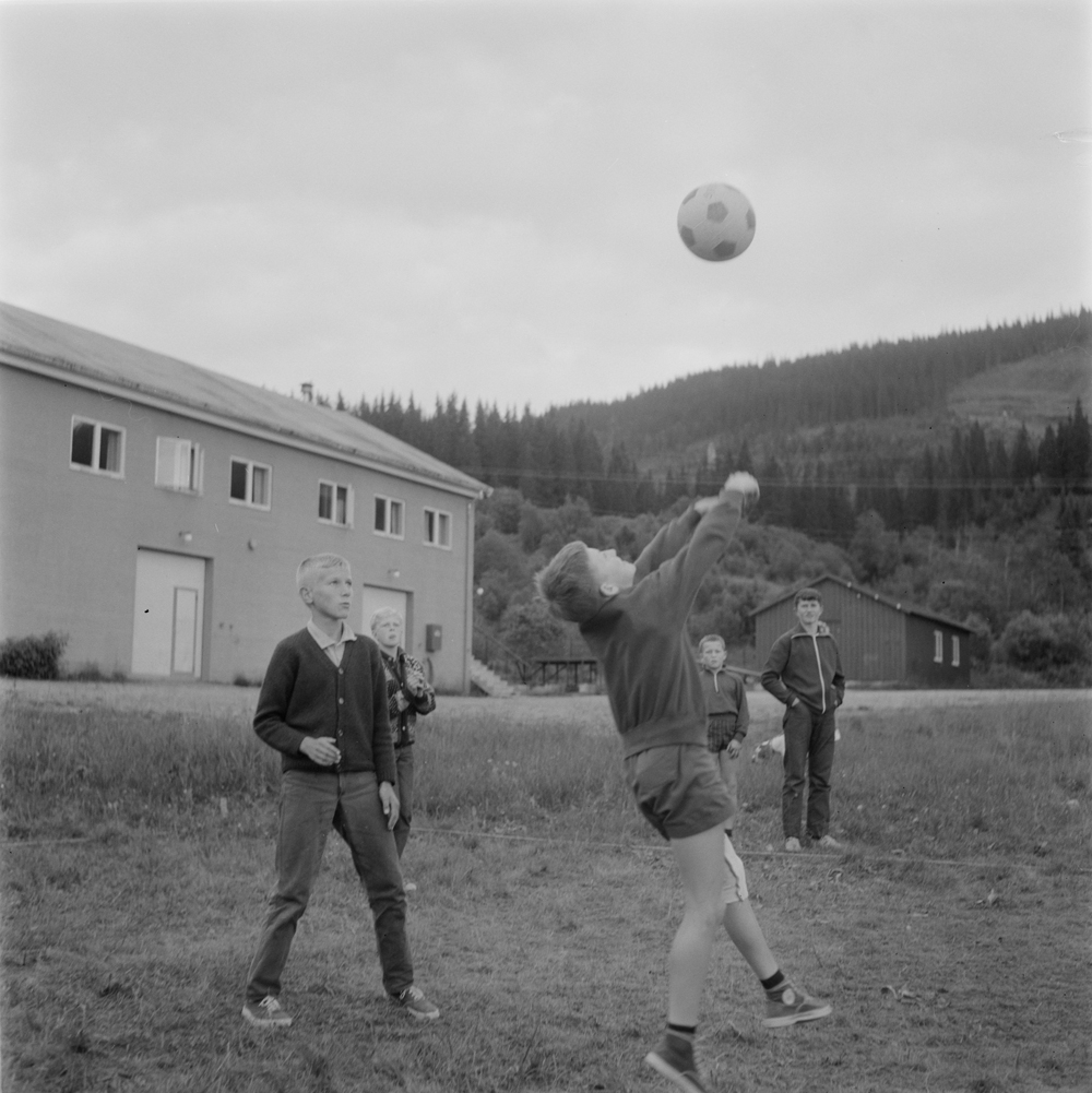 Idrettsleir på Bjerka. Volleyball