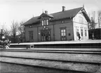 Markaryd stationshus och plattform.