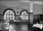 Stationshuset, interiör av matsalen i Haparanda