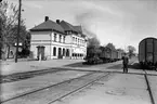 Statens Järnvägar, SJ L29 1781, vid Berga station.