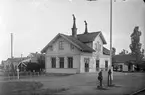 Järnvägsstationen i Götene.