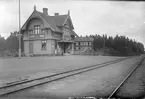 Järnvägsstationen i Istrum.