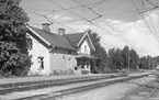 Järnvägsstationen i Djursholms Ekeby.