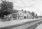 Järnvägsstationen i Rimbo.