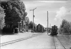 Tving station. Nättraby - Alnaryd - Älmeboda Järnväg, NAEJ lok 2.