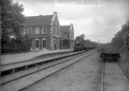 Östra stationen. Halmstad - Bolmens Järnväg, HBJ.