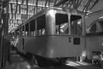 Släpvagn under byggnad för SS.
AB Stockholms Spårvägar (SS), bildades 1915 
Bytte namn  1 Januari 1967 till  AB Storstockholms Lokaltrafik, SL