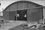 Bygge av hangar