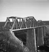 Bro vid Harsprånget, färdigbyggd 1926, kombinerad bil- och järnvägsbro