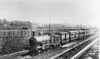 LNWR tåg med lok 