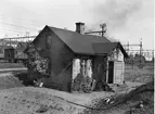 Banmästarstuga, uppförd 1877, riven 1939