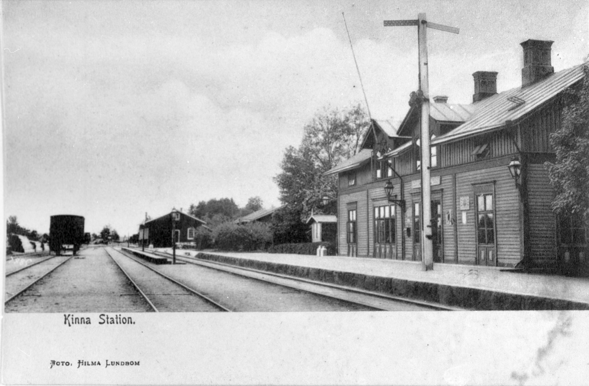 Kinna stationsområde.