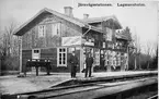 Lagmansholm stationshus.