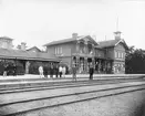Stationen anlades 1862. Stationshuset har moderniserats i etapper.