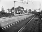 Station anlagd 1918. Envånings stationshus och ställverk i trä. Mekanisk växelförregling.