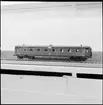 Modell av personvagn, Statens Järnvägar SJ Bo5b 2860, skala 1:50.