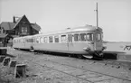 Göteborg - Särö Järnväg, GSJ UCoy 11. Rälsbussar vid banans sydligaste punkt.