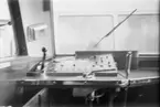 Nordmark - Klarälvens Järnvägar, NKlJ Yo1p 53. Interiör förarbord.