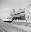 Haparanda station. Motorvagn SJ Yo1s på stationen.