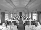 Statens Järnvägar, SJ Ro3. Restaurangvagn med inredningen.