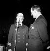 Radiotjänst. Karlaplan 15 jan 1954. Frukostklubben
Sigge Fürst intervjuar Stins Nydell Luleå.