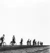 Statens Järnvägar, SJ Tåghem.
Läroverkseleverna på cykelutflykt.
(Blackebergs Lärov. tåghem)
