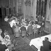 Järnvägsläkarekongressens middag 1958, matsalen Grand hotell.