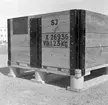 Statens Järnvägar, SJ pallbox med  pallkrage