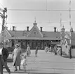 Hudiksvall station.