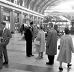 Informatör, stora hallen, Stockholm centralstation