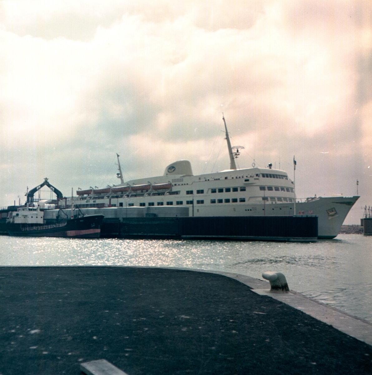 Färja M/S Trelleborg, exteriör