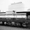 Statens Järnvägar SJ DisellokT43 209, leverans, spår 10.