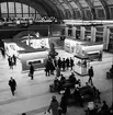 Danske Statsbaners utställning på Stockholm Central.