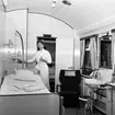 Statens Järnvägar, SJ So1D. Sjukvagn inredning.