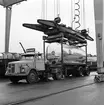 Solnaterminalen. Containertransport