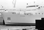 Tågfärjan M/S Götaland. Byggdes av A/S Nakskov Skibsværft, Nakskov, Danmark. Systerfartyg M/S Svealand. Levererades 1973-04-18 till Statens Järnvägar, SJ, Trelleborg för att trafikera leden Trelleborg - Sassnitz