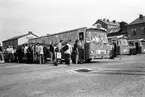 Karlskrona - Växjö Järnväg, CWJ permissionsresor med buss. Arrangör SJ.