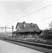 SWB Stockholm Västerås Bergslagens Järnvägar. Spånga stationshus.