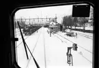 Charlottenberg station. Gränsreportage.