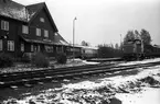 Strömsund stationshus. Statens Järnvägar, SJ Z66 616.