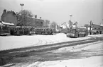 Statens Järnvägar, SJ busstrafik. Bankgatan.