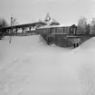 Tullinge station med  ingång från baksidan