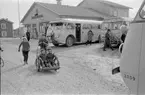 Statens Järnvägar, SJ-busstation i Funäsdalen.