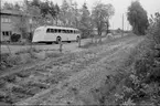 Statens Järnvägar, SJ-buss. Den nedlagda och upprivna Ängelholm - Klippans Järnväg, EKJ.