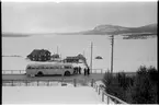 Landsvägsbuss. Statens Järnvägar, SJ-buss.