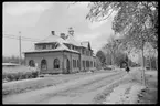 Hultsfred station från gatusidan.